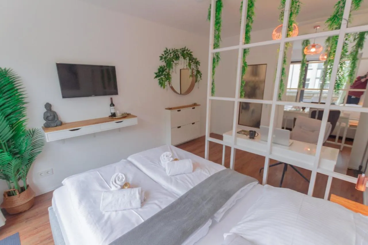Design Studio Nahe Messe Und Hbf Mit Wlan Und Netflix Apartment Dusseldorf 0*,